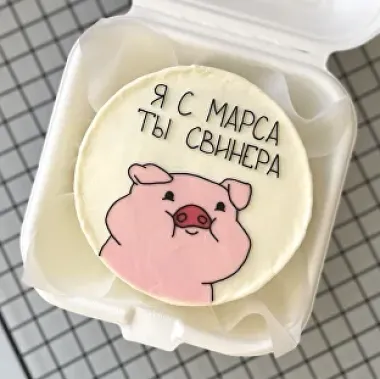 Я с марса ты свинера