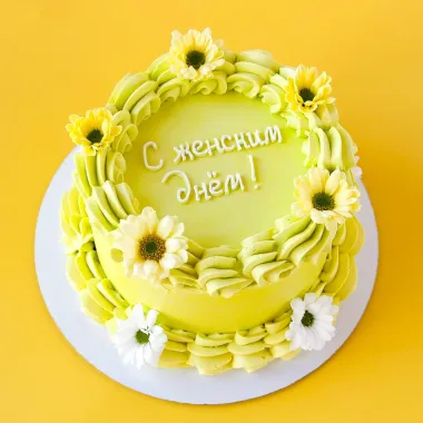 Торт Женский день
